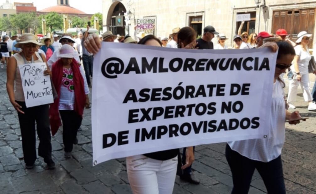 Realizan en los estados marcha contra AMLO