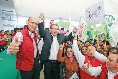 Aspirantes del PRI a la gubernatura se registran en Guanajuato, Puebla y Morelos
