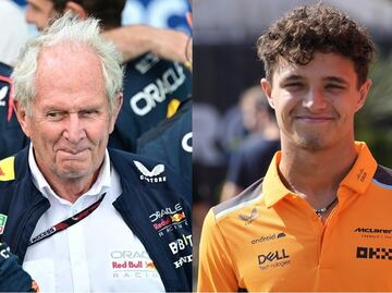 Helmut Marko recibe respuesta de Lando Norris, tras revelar que "sería el sucesor" de Checo Pérez