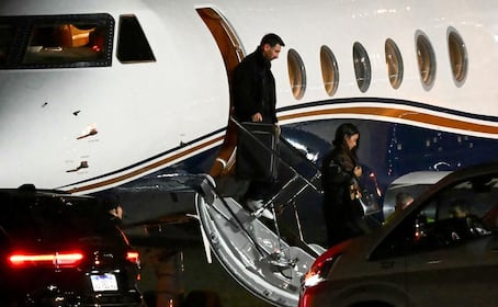 Messi llega a Rosario para darle el último adiós a su padre