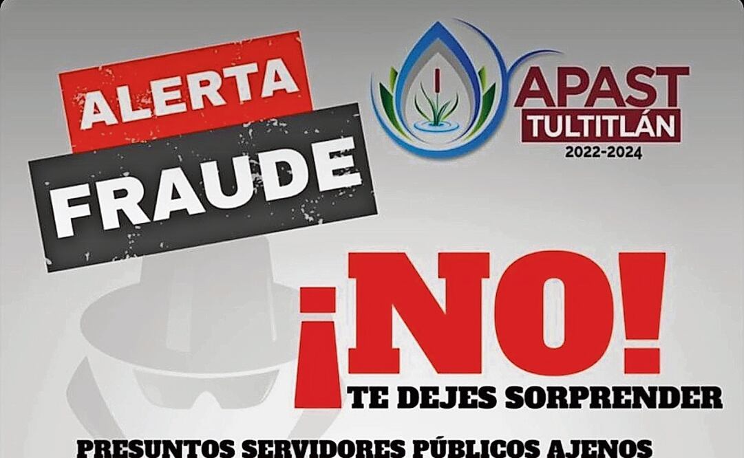 Autoridades alertan a contribuyentes deudores que pago único para el servicio de agua es un fraude. Foto: Especial