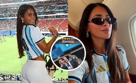 Antonela Messi presume silueta de infarto en partido de Argentina y celebra a Messi: “Qué orgullo, te amo”