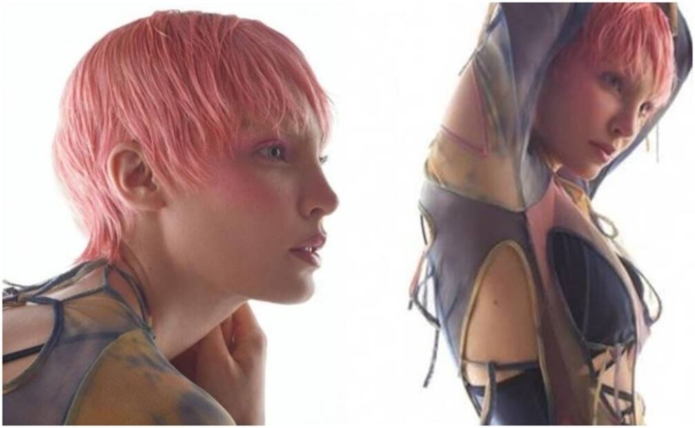 Belinda y Cazzu sorprenden con el mismo look: cabello corto y rosa