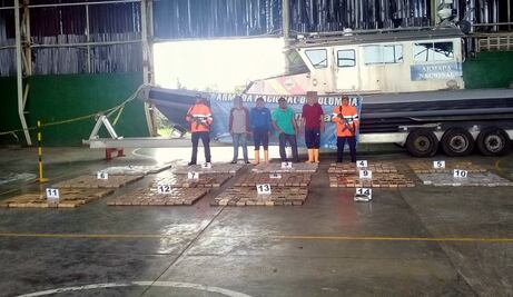 Cae mexicano con 656 kilos de cocaína en Colombia