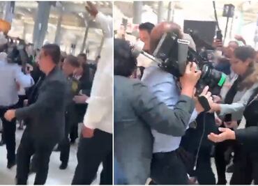 Epigmenio tropieza; AMLO lo apapacha