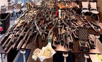 Confiscan en EU 138 armas de fuego con destino a México; Ronald Johnson destaca compromiso de para frenar tráfico