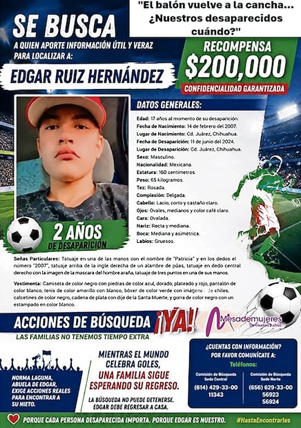 Norma se unió a las movilizaciones durante el Mundial de Futbol para visibilizar su causa. Foto: Especial