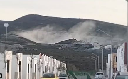 VIDEO: Explota cantera en empresa Minorte en Monterrey, NL; causa alarma entre vecinos
