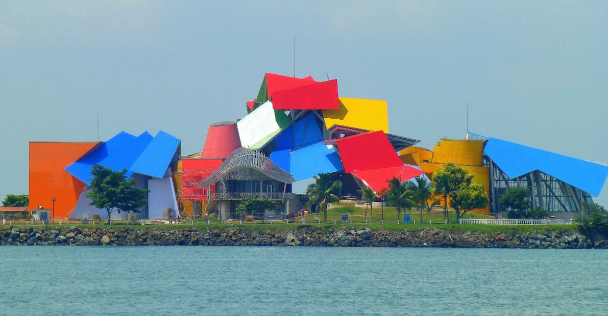 Biomuseo, ubicado en Panamá.
Foto: Especial