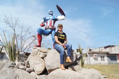 Crean parque de superhéroes en zona con 52.6% de pobreza
