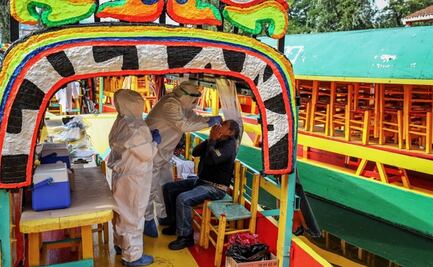 Pocas ventas, trajineras para muestras Covid, y protestas feministas, en las fotos de la semana