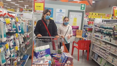 Se desatan compras de pánico en frontera de Tamaulipas