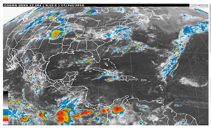 Se prevén lluvias fuertes en al menos 15 estados del país
