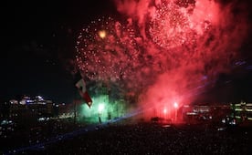 Así se vivió la noche patria; gobernadores celebran el 216 Aniversario de la Independencia