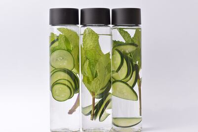 Agua de pepino para alcalinizar el organismo 