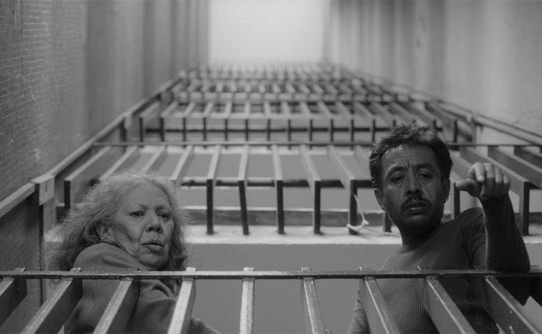 Escena de la cinta "No nos moverán" sobre la masacre en Tlatelolco.