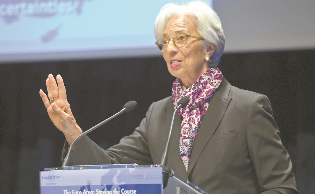 Durante su visita al país, Christine Lagarde también se reunirá con los titulares de Hacienda y del Banco de México./ARCHIVO EL UNIVERSAL