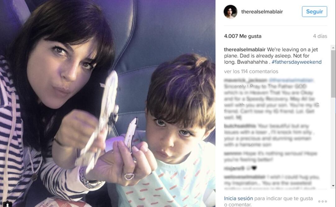 Selma Blair sufre ataque de histeria en avión