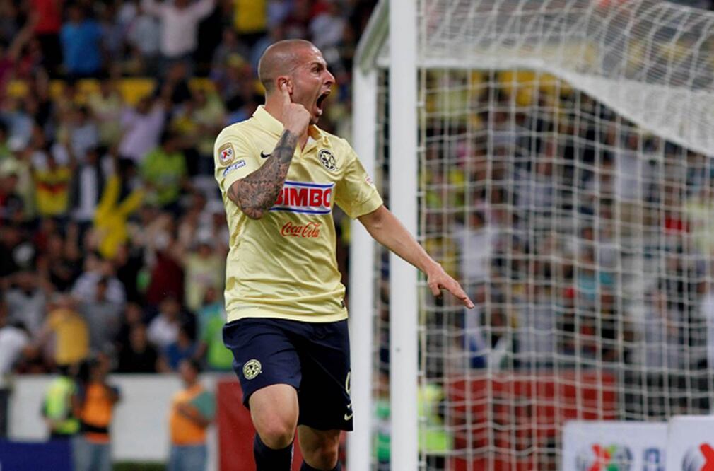 El delantero argentino del América, Darío Benedetto, tiene fe en la remontada (ALEJANDRA JUÁREZ / IMAGO7)