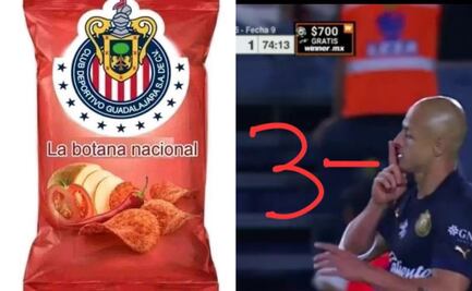 Los mejores MEMES de la derrota de Chivas; las redes sociales se burlan de Chicharito Hernández