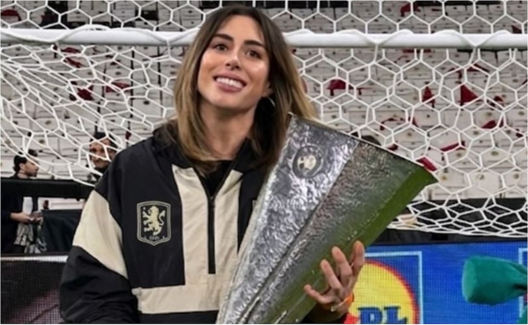FOTO: Ella es Elisa Ceñal, nutrióloga mexicana del Aston Villa campeón de la Europa League - ESPECIAL