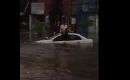 Granizo, viento y lluvia azotaron Guadalajara y Tlaquepaque