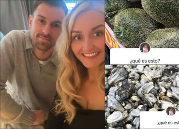 Colleen, esposa de Aaron Ramsey, quedó sorprendida con la comida mexicana; "¿Qué es esto?"