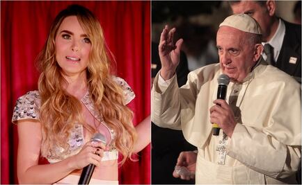 ¿Belinda incomodó al Papa?