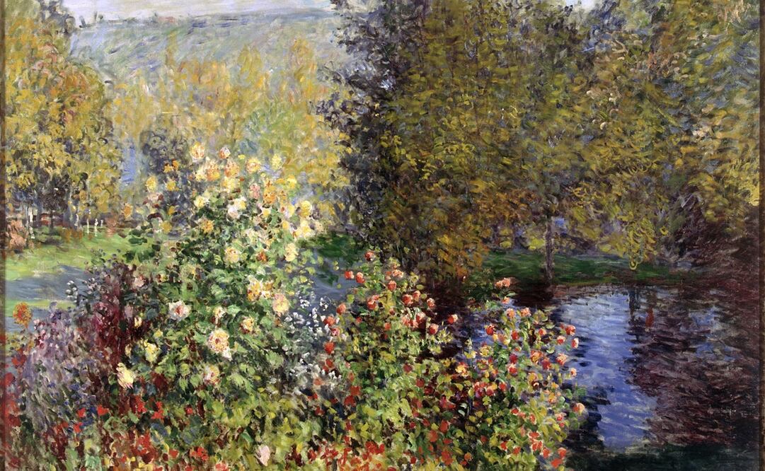 "Esquina del jardín en Montgeron", de Claude Monet. Imagen: State Hermitage Museum