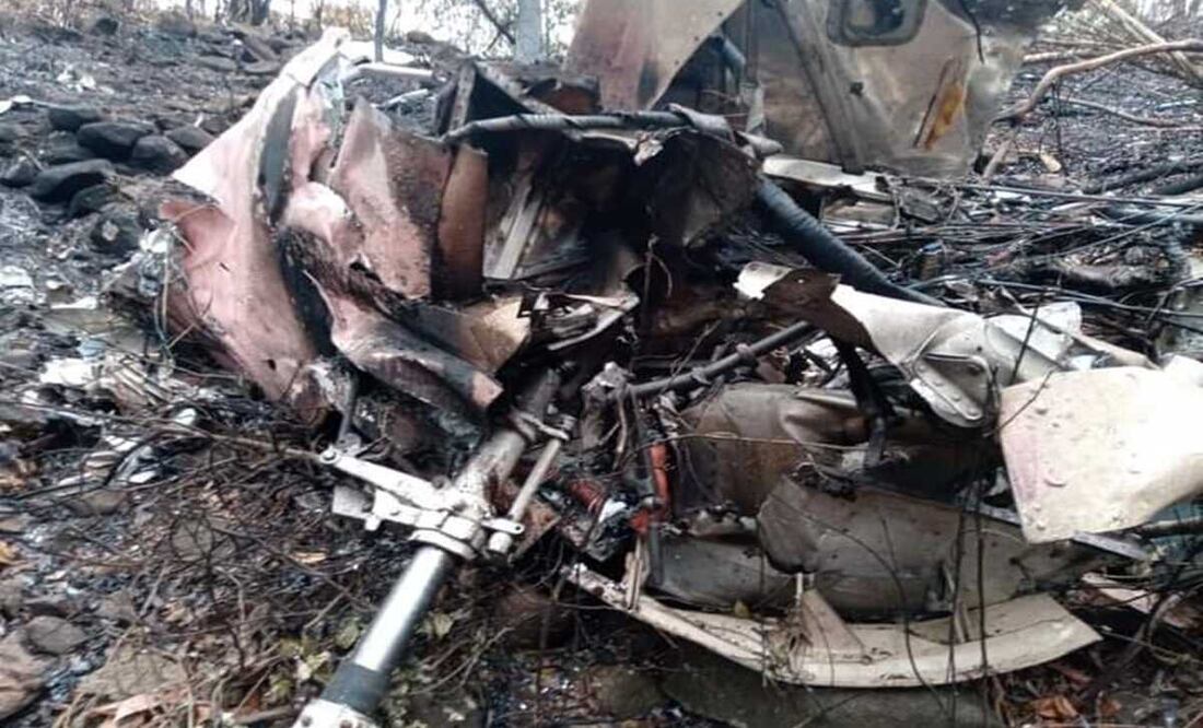 Elementos de la Policía Estatal y Fuerza Civil se encuentran en el sitio para resguardar la zona Foto: Especial