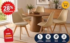 Amazon México: sillas de comedor con asiento acolchonado con hasta 28% de descuento; ahorra dinero con esta oferta