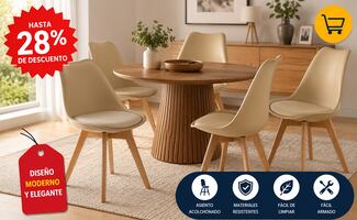 Amazon México: sillas de comedor con asiento acolchonado con hasta 28% de descuento; ahorra dinero con esta oferta