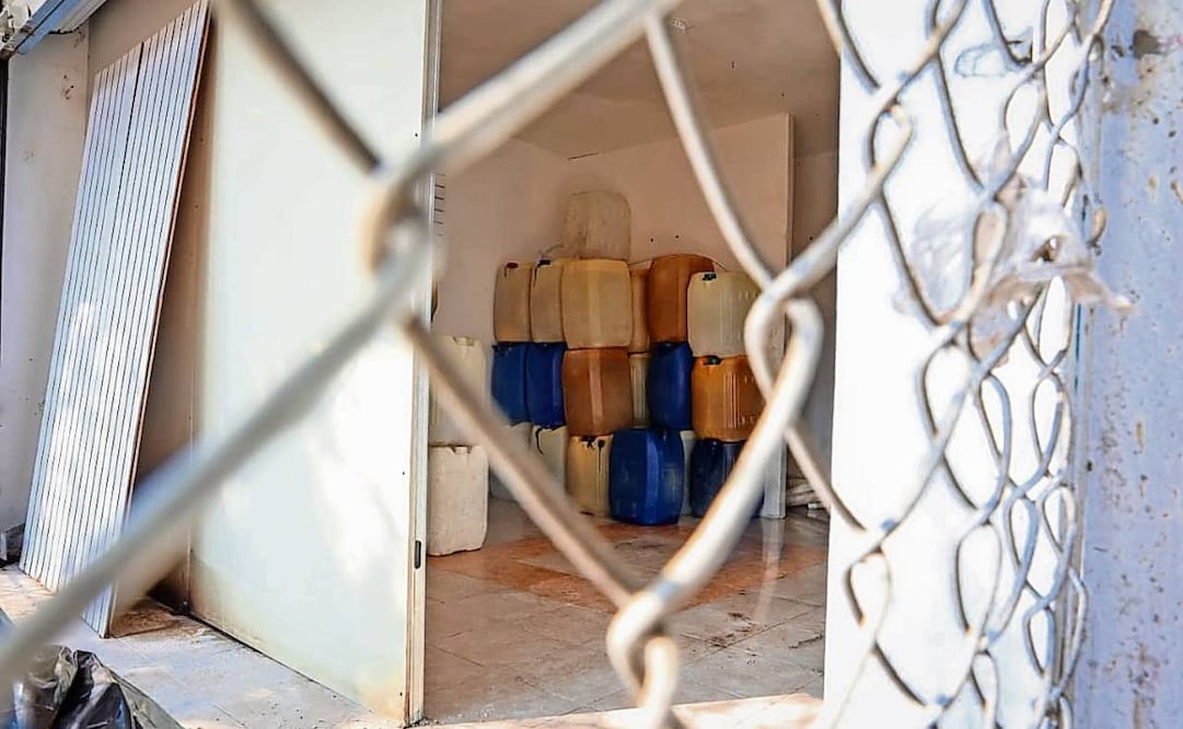 Pemex halló una toma clandestina en un inmueble. Foto: Luis Camacho / EL UNIVERSAL