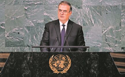 Ebrard impulsa en la ONU comité para mediar en la guerra