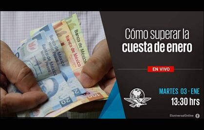 #EnVivo Cómo superar la cuesta de enero