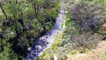 Detectan tres descargas de aguas residuales en río