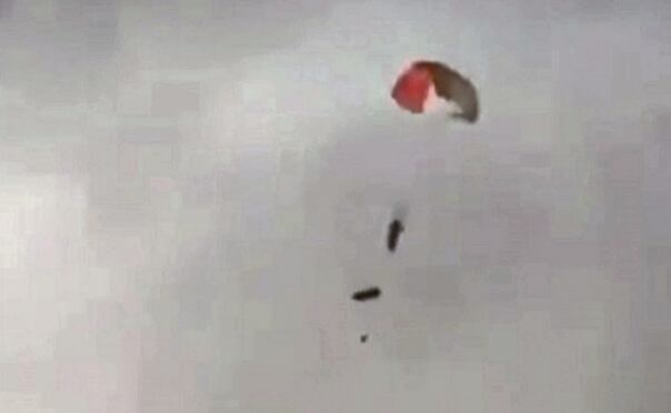 Piloto de un avión derribado en Kuwait. Foto: AFP