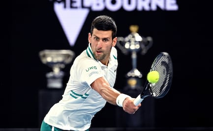 Novak Djokovic graba documental durante el Abierto de Australia