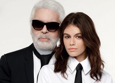 Así es la colaboración de Kaia Gerber para Karl Lagerfeld