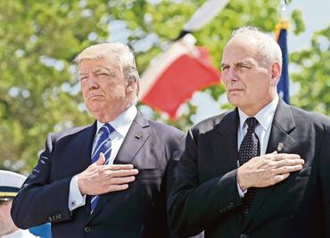 El gran reto de John Kelly es disciplinar a Trump, destaca NYT
