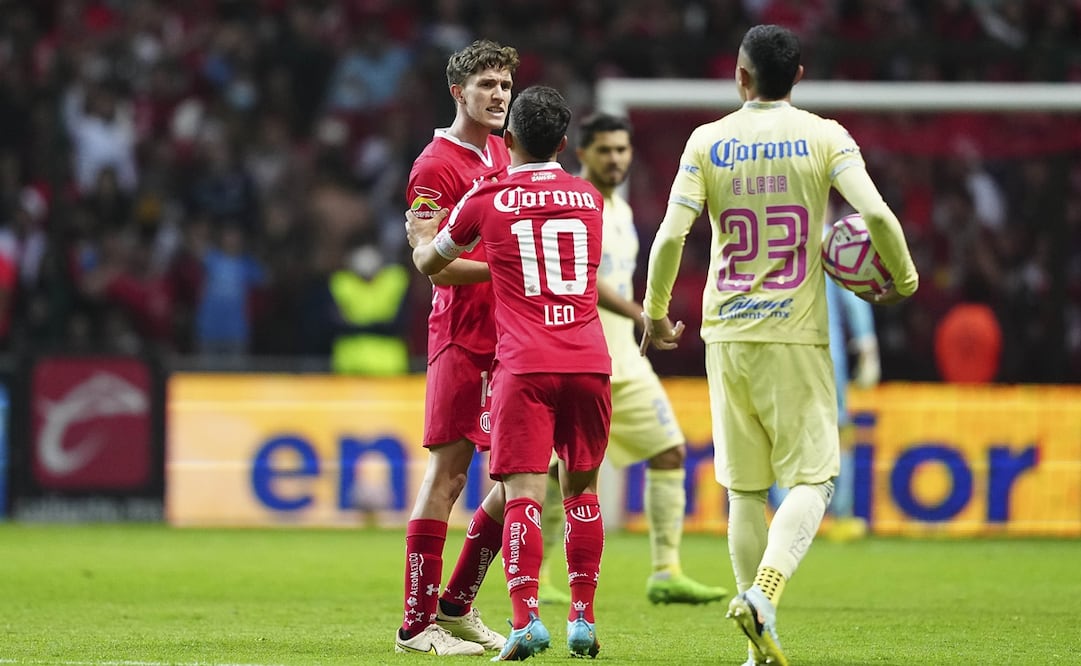 Toluca venció 2-1 al América en la semifinal de ida - FOTO: Imago7