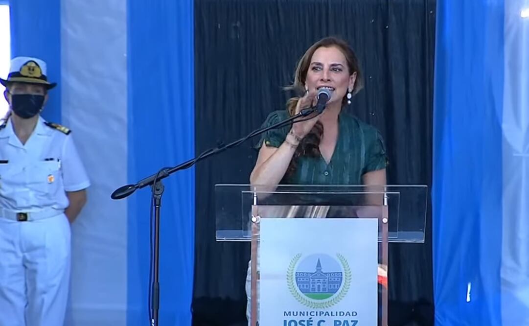 Este 8 de marzo, la doctora Gutiérrez Müller conmemoró el Día Internacional de la Mujer en Argentina. Foto: Captura de pantalla 