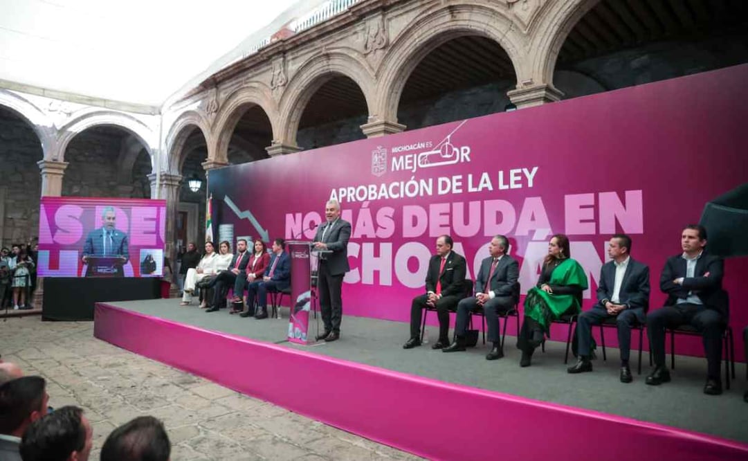 Aprueban Ley Antideuda de Alfredo Ramírez Bedolla en Michoacán / Foto: Especial