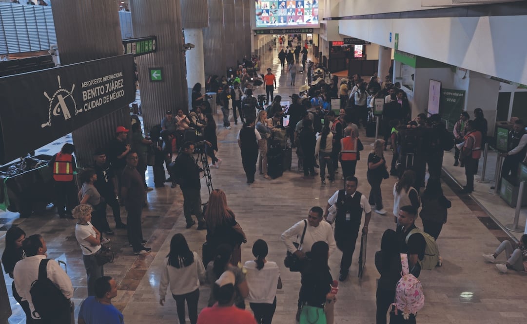 Entre enero y abril de este año, 14.3 millones de personas utilizaron el aeropuerto Benito Juárez. ARCHIVO EL UNIVERSAL