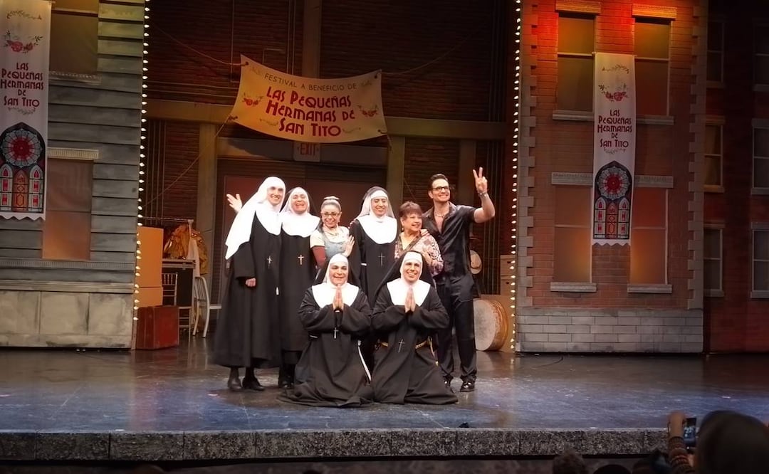 Éxito en el escenario de la puesta en escena "Sorpresas A-mén". 
Foto: Sughey Baños.