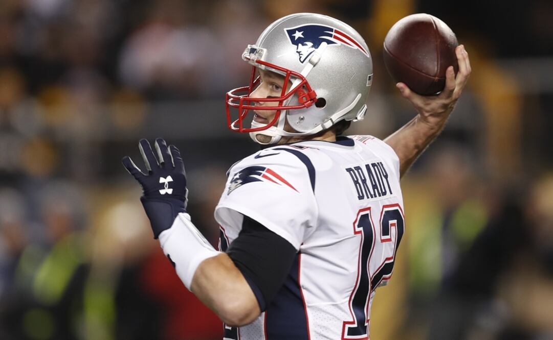 Tom Brady quarterback de los Patriots. FOTO/AP