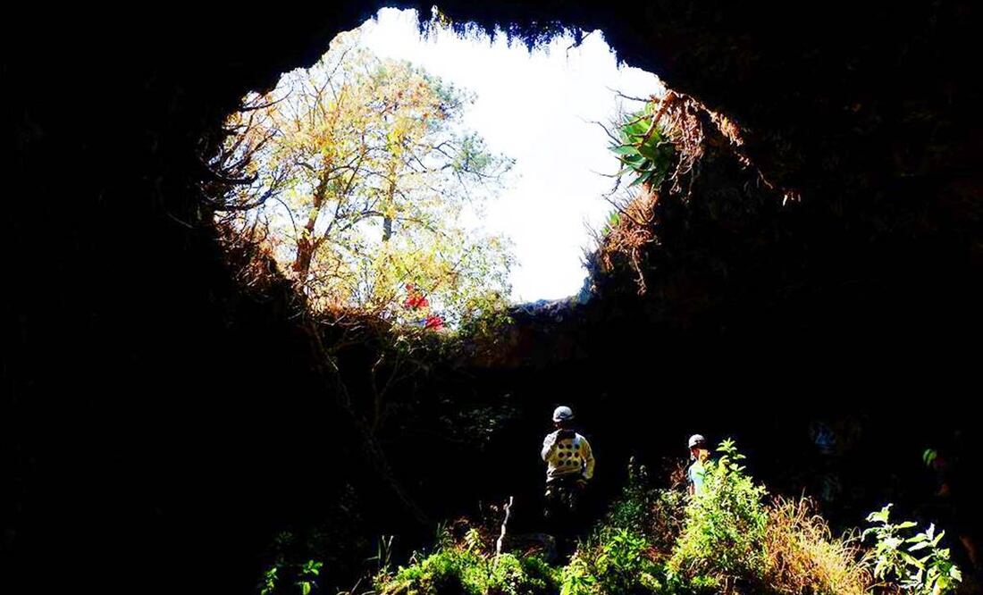 Las cuevas se formaron con lava de la única erupción del volcán. Foto: Sy Kim; Flickr