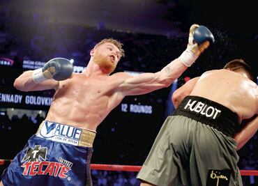 Canelo Álvarez no es favorito para duelo ante Golovkin