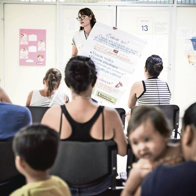 En Reynosa, Médicos Sin Fronteras ha atendido a 3 mil 64 pacientes entre septiembre de 2017 y febrero pasado. De estos, 68% fue por atención sicológica, la cual va en aumento en la región. FOTO: MÉDICOS SIN FRONTERAS