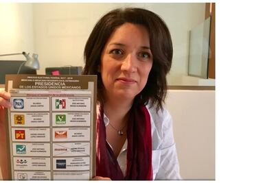 Presumen sus votos mexicanos en el extranjero en redes sociales